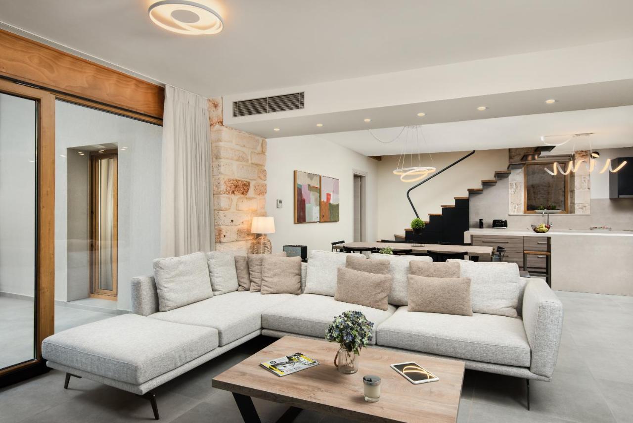 Amare Chania Luxury Residence Stérnai 外观 照片